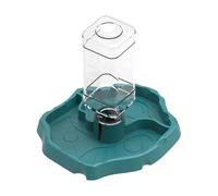 Reptile Water Dispenser - 2 In 1 Detachable Waterer | Automatic Reptile Water Feeder - for Lizards Geckos Chameleons Turtles Frogs Pets Terrarium Tank Home