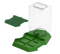 Reptile Water Dispenser - Turtle Water Bowl Non Slip Feeding Pond Stable Terrarium Liquid Station Heavy Duty Reptile Dipping Dish | Filling Pitcher A