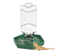 Reptile Water Feeder | Automatic Reptile Water Dish With Bottle | Detachable Frog Feeding Water Bowl For Turtle, Bearded Dragons Lizards