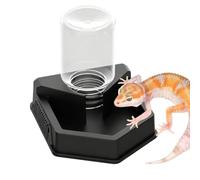 Reptile Water Fountain - Automatic Inverted Waterer, Tank Feeding Bowl