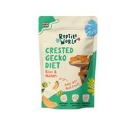 Reptile World Crested Gecko Food 60g - Kiwi & Melon | Complete Powder Formula | Over 65% Real Fruit | Enriched with Calcium | High Protein | Made in the UK