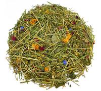 Reptile World Tortoise Edible Bedding 100g | Dried Readi Grass, Flowers & Leaves, Botanical Bedding Food