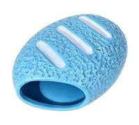 ReptileHide Out - Bread Design, Bite Resistant Shelter, Tank Ornament | Reptile CaveHide - Shelter for Lizards and Small Pets | Resin Bread Shape with Non Slip Base for Aquarium Habitat Decor
