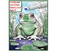 Reptiles and Amphibians Coloring Book