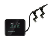 Reptiles Automatic Mister | Reptile Mister Fogger With Timing Controller | Adjustable 360 Degrees Misting Nozzles | Rainfall Intelligent Terrarium Fogger System