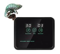 Reptiles Automatic Mister, Reptile Mister Fogger With Timing Controller, Reptile Humidifiers Smart Misting System, Spray Kit For Rainforest Plants Amphibian