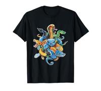 Reptiles Colourful Species Snakes T-Shirt