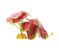 Reptiles Corner Plant Leaves Terrarium Fish Tanks Landscaped Hideouts Decoration For Bearded Dragon Lizards Artificial Plant Decoration