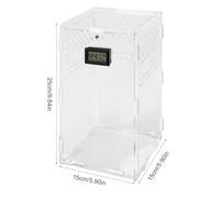 Reptiles Feeding Box Breeding Case Acrylic Terrariums Clear Habitat For Lizards Pet Centipedes