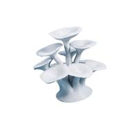Reptiles Mushroom Basking Platform for Habitat Decor, Bearded Dragon Perch Stand with Rounded Lines for Daily Terrarium Use Bearded Dragon Perch Terrarium Platform Basking Decor Climbing Stand Habitat