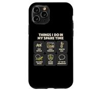 Reptiles Things I Do In My Spare Time Hobbies Snake Lover Case for iPhone 11 Pro