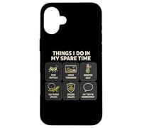 Reptiles Things I Do In My Spare Time Hobbies Snake Lover Case for iPhone 16 Plus