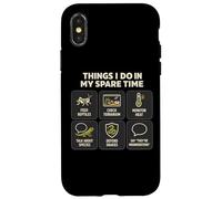 Reptiles Things I Do In My Spare Time Hobbies Snake Lover Case for iPhone X/XS