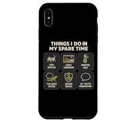 Reptiles Things I Do In My Spare Time Hobbies Snake Lover Case for iPhone XS Max