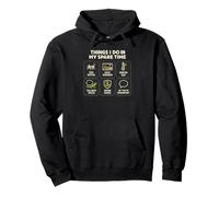 Reptiles Things I Do In My Spare Time Hobbies Snake Lover Pullover Hoodie