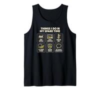 Reptiles Things I Do in My Spare Time Hobbies Snake Lover Tank Top