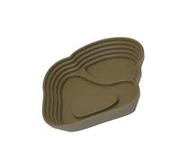 Reptiles Water Dish Multiple Stage Soaking Basin For Turtles Feeding Bathing Habitat Water Bowl With Ramps Multifunctional Lizards Basin