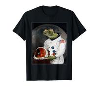 Reptilian Spaceman Iguana in a Space Suit T-shirt T-Shirt