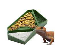 Reptilienfuttergericht, Reptilienfuttergericht,abnehmbare Echsenfutterspender | Kleintier -Trinkschale, Reptilienfutter, Reptilien -Fütterungsgericht Reptilienfuttergericht Hamster Wasserschale Hasen