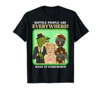 Reptiloid Conspiracy Theorist Gifts - Lizard People T-Shirt