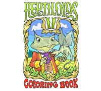 REPTILOIDS II: Pocket Size Coloring Book featuring 60 fantastic creatures in 32 drawings 5.25"x8" for cheerful coloring by adults and teens