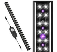 REPTITRIP - 27" UVB LED Reptile Light, Dimming LED Reptile Lamp Driver and 4 UVI Modes, 22W Aluminum UVA UVB Lamp for Turtles, Snakes and Bearded Dragons