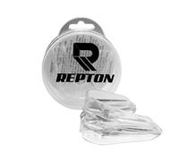 REPTON Gum Shield Mouth Guard Case | Mouldable Teeth Guard | Double Gel Mouth Guard Boxing | MMA Breathable Teeth Protection for Karate, Hockey, Jiu Jitsu, Muay Thai, Wrestling & Combat Sports