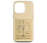 Republic F-84 Thunderjet Vintage Faded Diagrams Case for iPhone 13 Pro