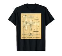 Republic F-84 Thunderjet Vintage Faded Diagrams T-Shirt