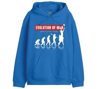 Republic Of California Evolution of Rugby UXREPCZSW030 Men's Sweatshirt Royal, Size M, Royal, S
