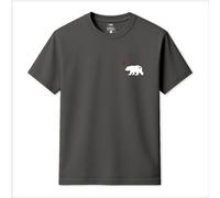 Republic of California Men's Cali Bear T-Shirt in Charcoal | Size: 2XL Republic of California Charcoal 2XL