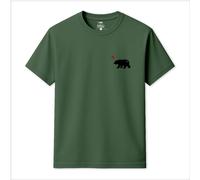 Republic of California Men's Cali Bear T-Shirt in Khaki | Size: 4XL Republic of California Khaki 4XL