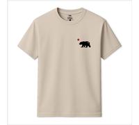 Republic of California Men's Cali Bear T-Shirt in Natural | Size: XL Republic of California Natural XL