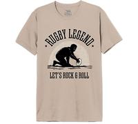 REPUBLIC OF CALIFORNIA Men's Merepczts131 T-Shirt, Natural, L