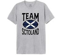 REPUBLIC OF CALIFORNIA Men's Merepczts135 T-Shirt, Melange Grey, XL