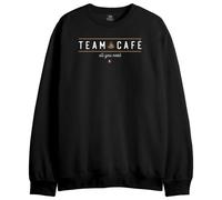 REPUBLIC OF CALIFORNIA Men's Uxrepczsw011 Hooded Sweatshirt, Black, S