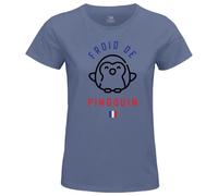 REPUBLIC OF CALIFORNIA Women's T-Shirt, Denim, L