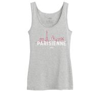 REPUBLIC OF CALIFORNIA Women's Worepcztk033 Tank Top, Melange Grey, S