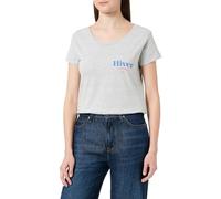 Republic Of California Women's WOREPCZTS049 t Shirt, Gris Chine, M