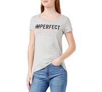 REPUBLIC OF CALIFORNIA Women's Worepczts039 T-Shirt, Flecked Grey, M