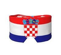 Republic of Croatia Flag Printed Sleep Eye and Ear Masks (26.8Ã-4.3 inches) Suitable for Travel, Yoga, Deep Rest Indoor and Outdoor