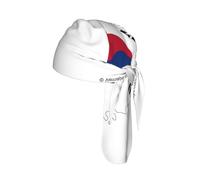 Republic of Korea Flag Map Print Skull Headwrap Under Helmet Cycling Cap Lightweight Quick Dry Adult Gift One Size