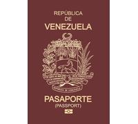 República de Venezuela: La Agenda Pasaporte - 72 páginas de 10.16 x 15.24 cm para reflexionar sobre tu camino, tu identidad y tu historia, hojas de rayas.