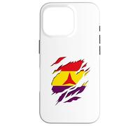 Republican Flag International Brigades 3D Effect Case for iPhone 16 Pro