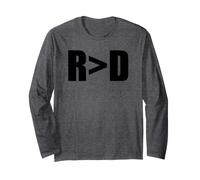 Republican Greater Than Democrat R>D Fun Republican Long Sleeve T-Shirt