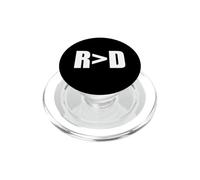 Republican Greater Than Democrat R>D Fun Republican PopSockets PopGrip for MagSafe