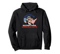 Republican Proud to Be Everything Liberals Hate USA Flag Pullover Hoodie