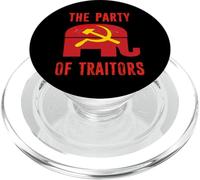 Republicans The Party of Traitors Russia Treason Anti GOP PopSockets PopGrip for MagSafe