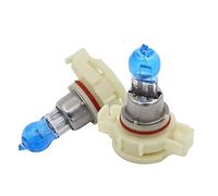 REPYL 2pcs Auto 24W H16 5202 Halogen Bulb Xenon PSX24W Drl 12V 4300K Fog Light Quartz Glass Dark Blue Car Hod Headlight Lamp Daylight