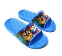 Requeteguay Urban RU Paw Patrol Flip Flops for Children, Paw Patrol Non-Slip Sole, Paw Patrol Flip Flops for Beach or Pool, blue, 11/12 UK Child